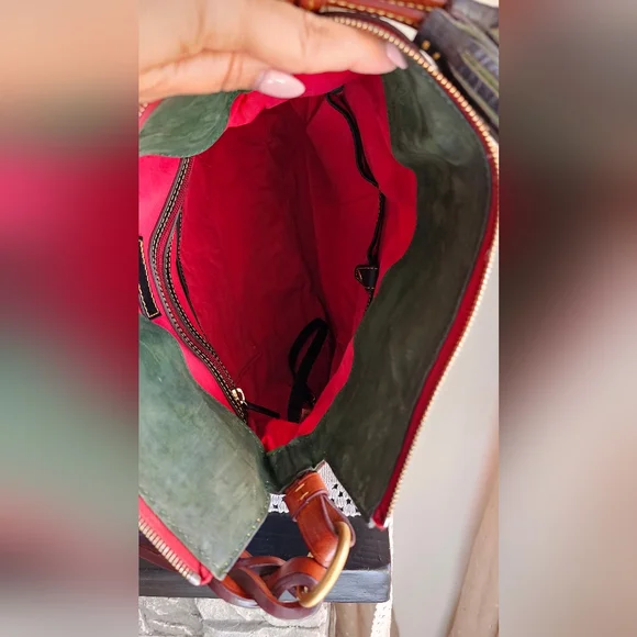 Dooney & Bourke Florentine Leather Mackenzie Bag - Picture 11 of 15